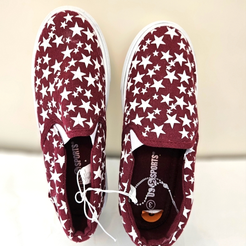 US Sports  kids slip on shoes size 3